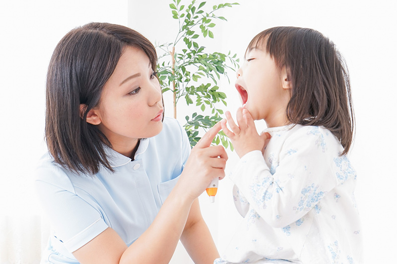 お子様に寄り添う治療を